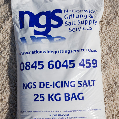 NGS White De-Icing Salt 25kg