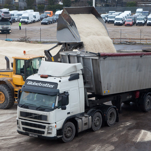 White De-Icing Salt Bulk Lorry approx. 30 tonne
